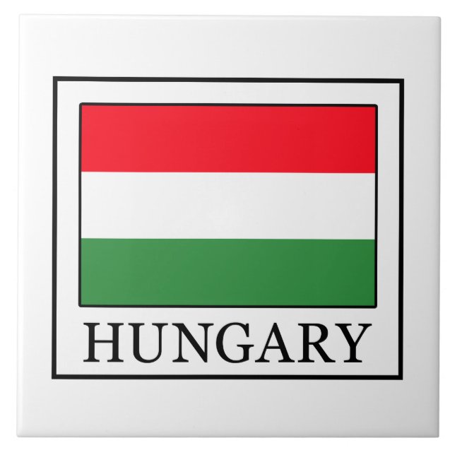 Ungarn Fliese (Vorderseite)