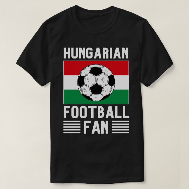 Ungarn Football T-Shirt (Design vorne)