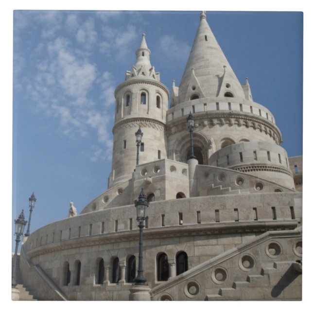 Ungarn, Hauptstadt Budapest. Buda, Burg 2 Fliese (Vorderseite)