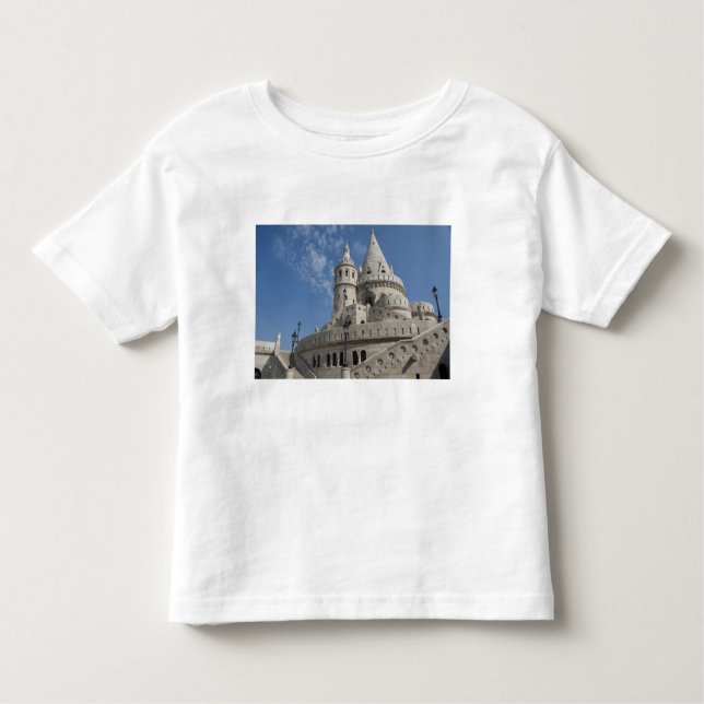 Ungarn, Hauptstadt Budapest. Buda, Burg 2 Kleinkind T-shirt (Vorderseite)