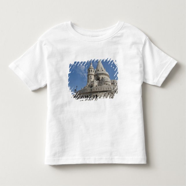 Ungarn, Hauptstadt Budapest. Buda, Burg 2 Kleinkind T-shirt (Vorderseite)