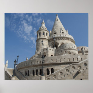 Ungarn, Hauptstadt Budapest. Buda, Schloss 2 Poster