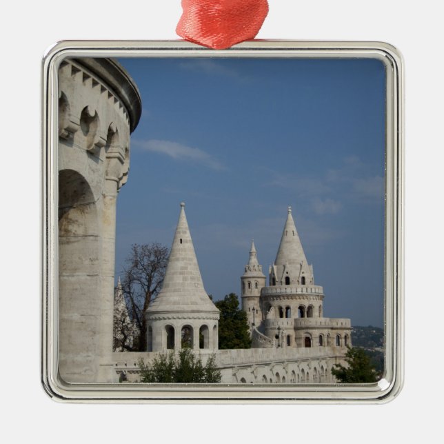 Ungarn, Hauptstadt Budapest. Buda, Schloss Silbernes Ornament (Vorne)