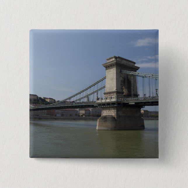 Ungarn, Hauptstadt Budapest. Geschichte 3 Button (Vorderseite)