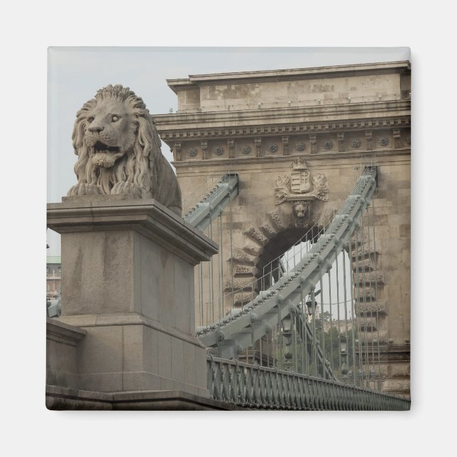 Ungarn, Hauptstadt Stadt Budapest. Historisch 2 Magnet (Vorne)