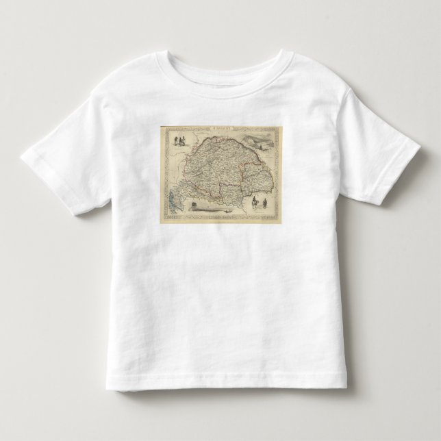 Ungarn Kleinkind T-shirt (Vorderseite)