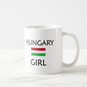UNGARN-MÄDCHEN KAFFEETASSE