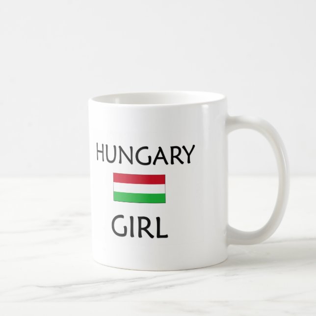 UNGARN-MÄDCHEN KAFFEETASSE (Rechts)