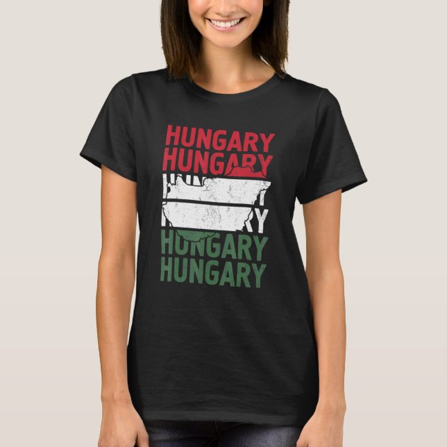 Ungarn Magyarország Budapest Ungarn 3 T-Shirt (Vorderseite)