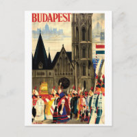 Ungarn. Menschen in Trachten