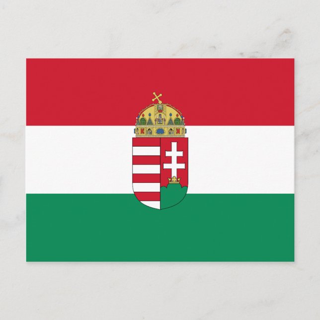 Ungarn mit Waffen (Staat), Ungarn Postkarte (Vorderseite)