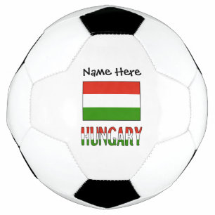 Ungarn Personalisierte ungarische Flagge Fußball