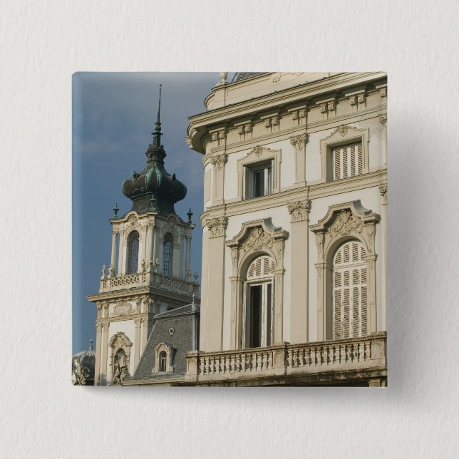 UNGARN, Plattensee-Region, KESZTHELY: Button (Vorderseite)