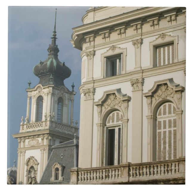 UNGARN, Plattensee-Region, KESZTHELY: Fliese (Vorderseite)