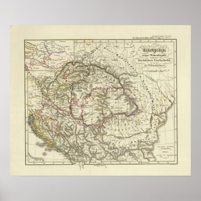 Ungarn Poster (Vorne)