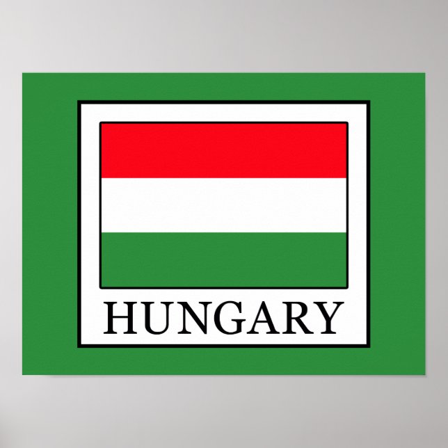 Ungarn Poster (Vorne)