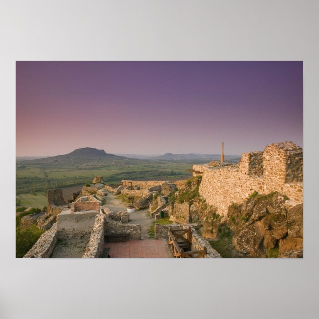 UNGARN, Region Plattensee, SZIGLIGET: Poster (Vorne)