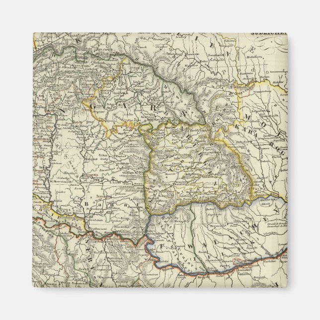 Ungarn seit 1526 Lander Magnet (Vorne)