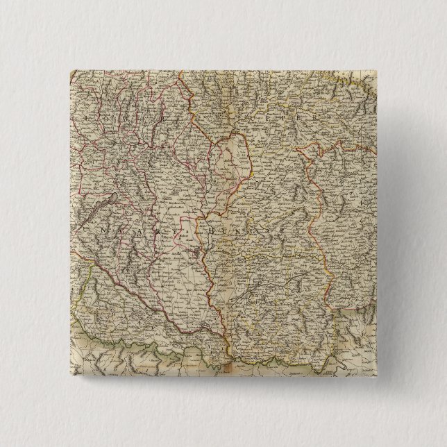 Ungarn, Siebenbürgen, Kroatien Button (Vorderseite)