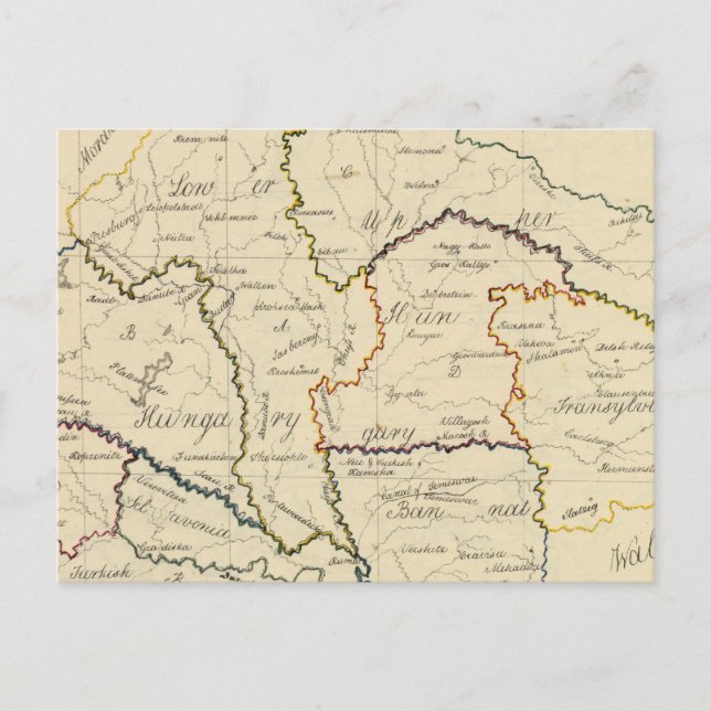 Ungarn, Siebenbürgen Postkarte (Vorderseite)