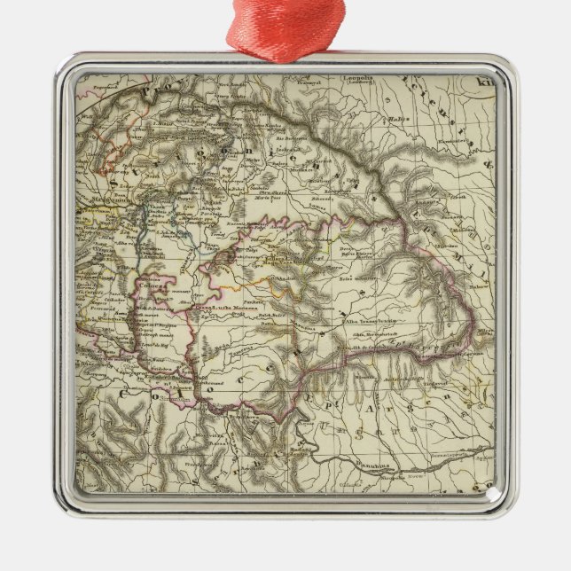 Ungarn Silbernes Ornament (Vorne)