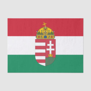 Ungarn-Taschentücher, ungarische Flagge-Taschentüc Seidenpapier