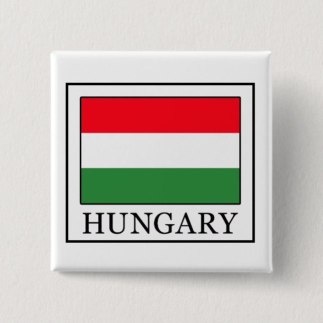 Ungarn-Taste Button (Vorderseite)
