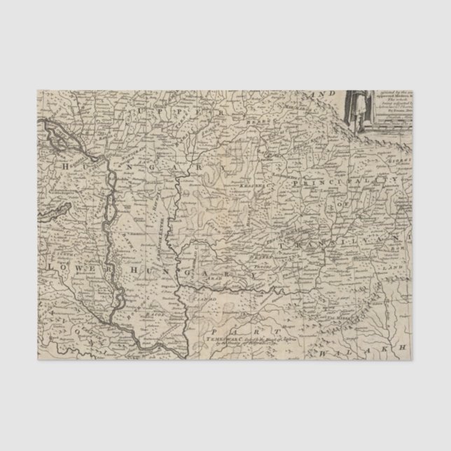 Ungarn und Transilvania 2 Seidenpapier (Vorderseite)