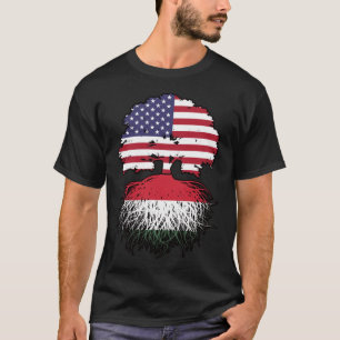 Ungarn Ungar USA Vereinigte Staaten T-Shirt