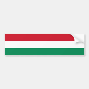 Ungarn/ungarische Flagge Autoaufkleber