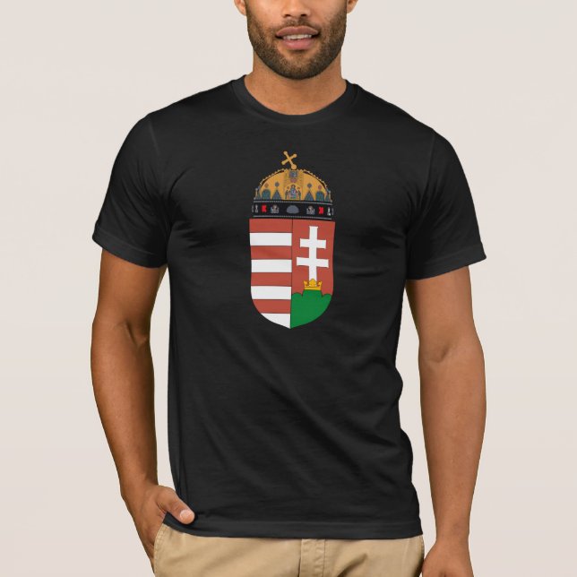 Ungarn-Wappen T - Shirt (Vorderseite)