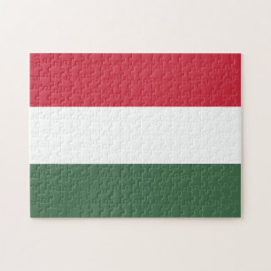 Ungarnflagge Puzzle
