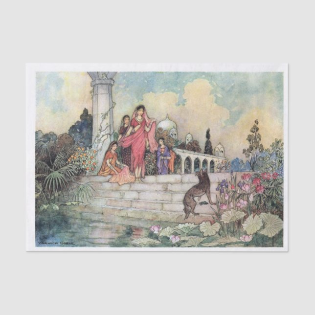 Ungebetener Gast Seidenpapier (Vorderseite)