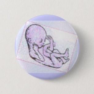 ungeborene Babe Button