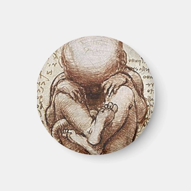 Ungeborene Babe Magnet (Vorne)