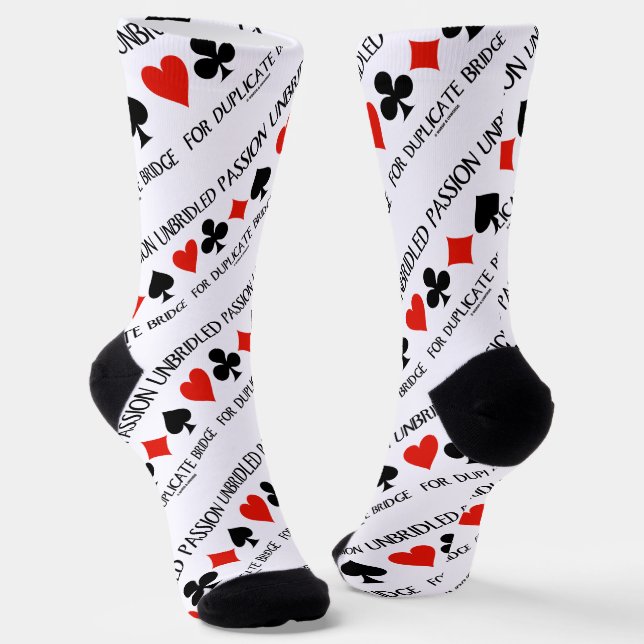 Ungebremste Leidenschaft für Anzug von Duplikaten  Socken (Gewinkelt)