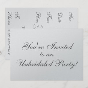 Ungebremstes Party! Einladung