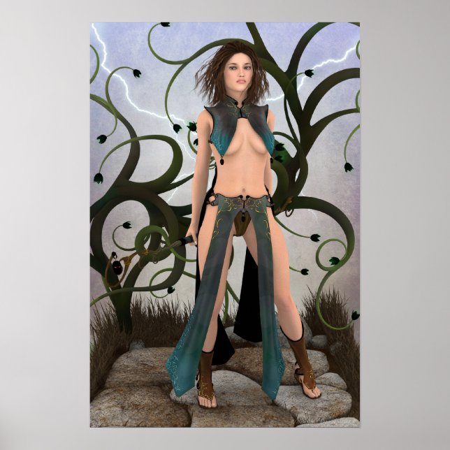 Ungebrochenes Soul Fantasy Art Poster (Vorne)