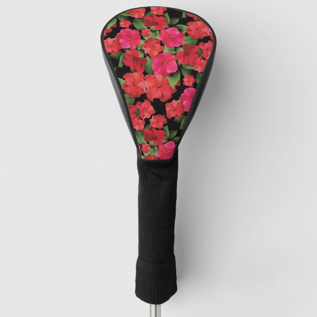 Ungeduldige Blume Golf Headcover (Vorderseite)