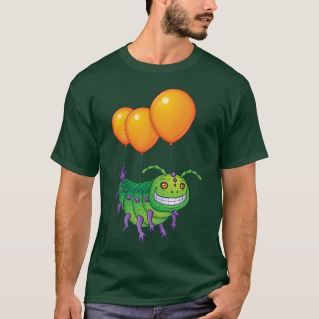 Ungeduldige Raupe T-Shirt (Vorderseite)