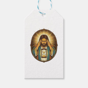 Ungeduldiger Jesus Ladeuhr Langsames Internet Te Geschenkanhänger