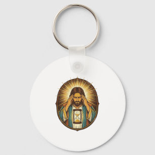 Ungeduldiger Jesus Ladeuhr Langsames Internet Te Schlüsselanhänger