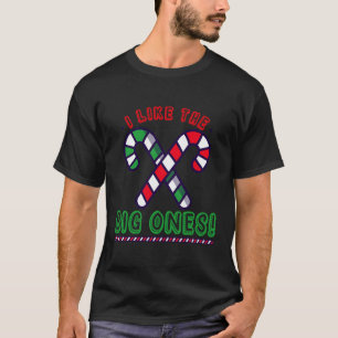 Ungeeignete Candy Cane Erwachsene Humor schwache F T-Shirt