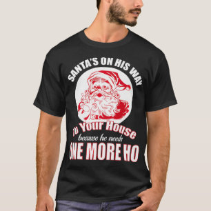 Ungeeignete    WeihnachtenRude Santa Claus Gag Gif T-Shirt