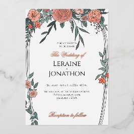 ungeeilte Einladung zur Hochzeit