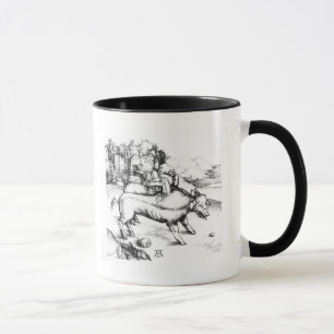 Ungeheueres Schwein Tasse