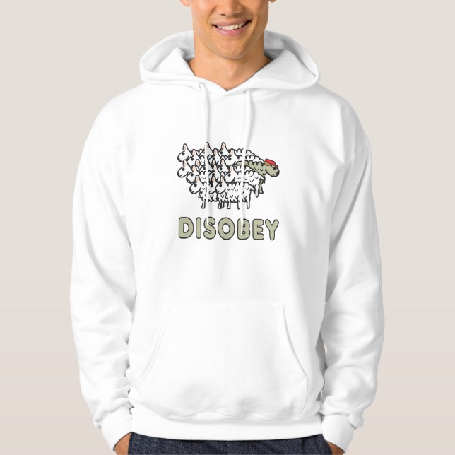 Ungehorsam Hoodie (Vorderseite)