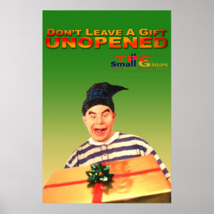 Ungeöffnetes Geschenk Poster