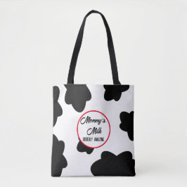 "Ungeordnete Phantastische Kuh Print Tasche