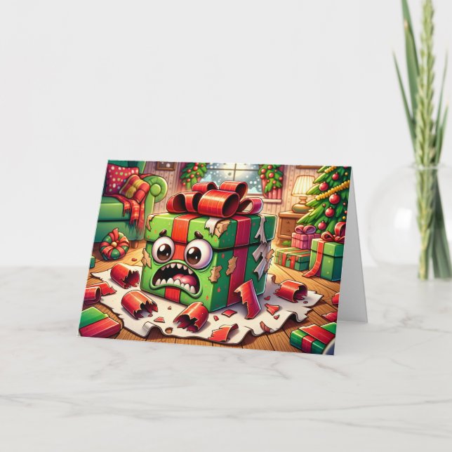 Ungepackter Terror: Die Überraschung im Inneren Karte (Vorderseite)